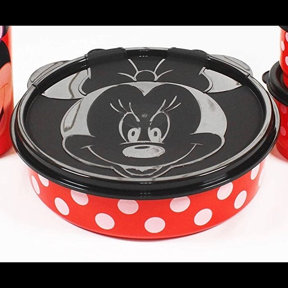Tupperware Lunch Disney Minnie Mouse Design Set - Picture 2 of 16